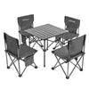 Outdoor Portable Folding Table and Chair Combination (square)