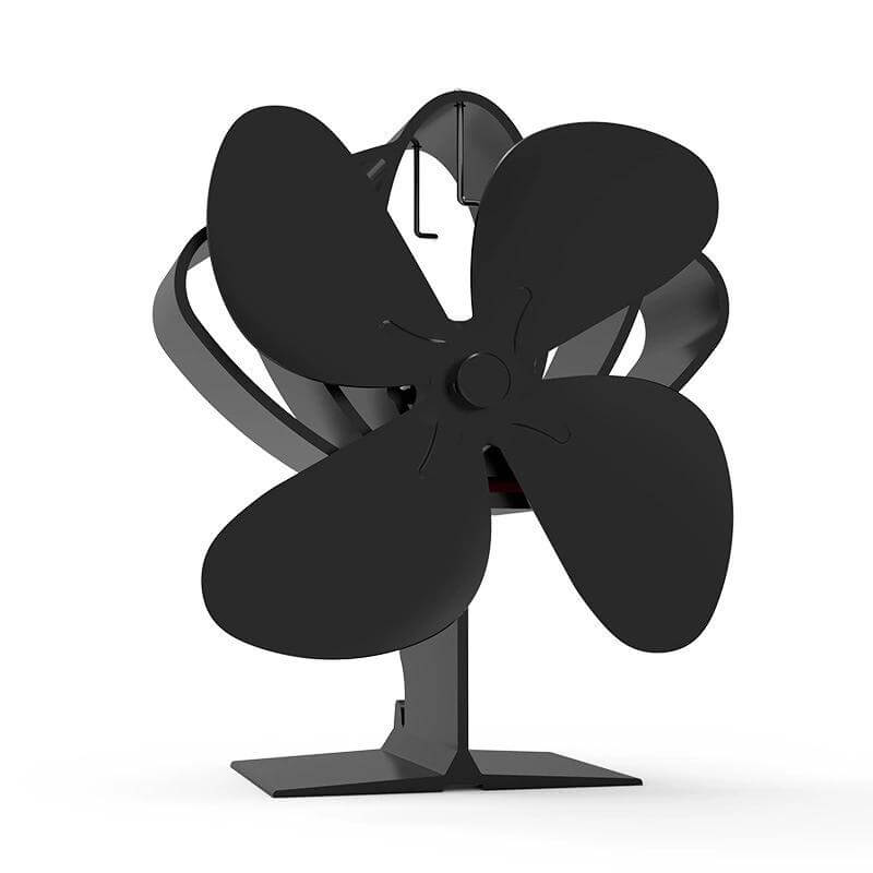 4-Blade Heat Powered Stove Fan