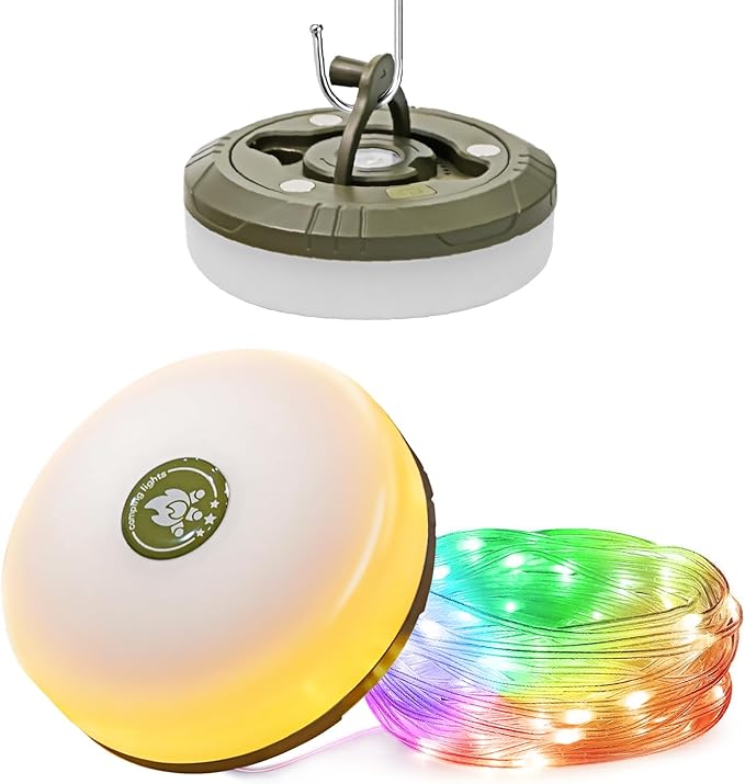 4-in-1 Camping String Lights