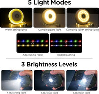 4-in-1 Camping String Lights