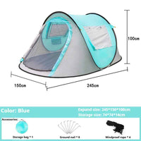Instant Pop Up Camping Tent For 1-2 Person