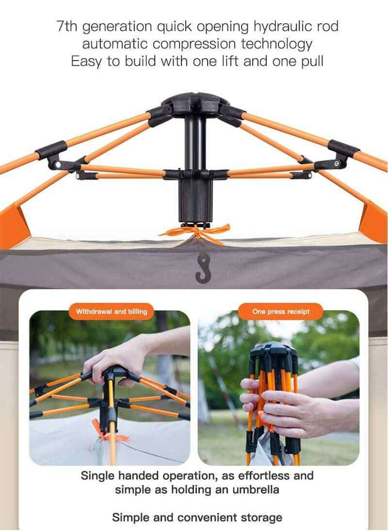 Outdoor Portable Fully Automatic Tent