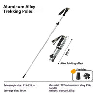 Aluminum Alloy Trekking Poles (1 pair)