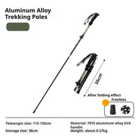 Aluminum Alloy Trekking Poles (1 pair)
