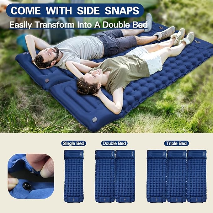 Inflatable Sleeping Mat for Outdoor Camping