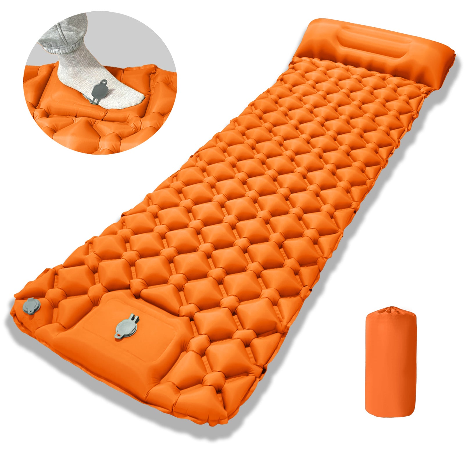 Inflatable Sleeping Mat for Outdoor Camping