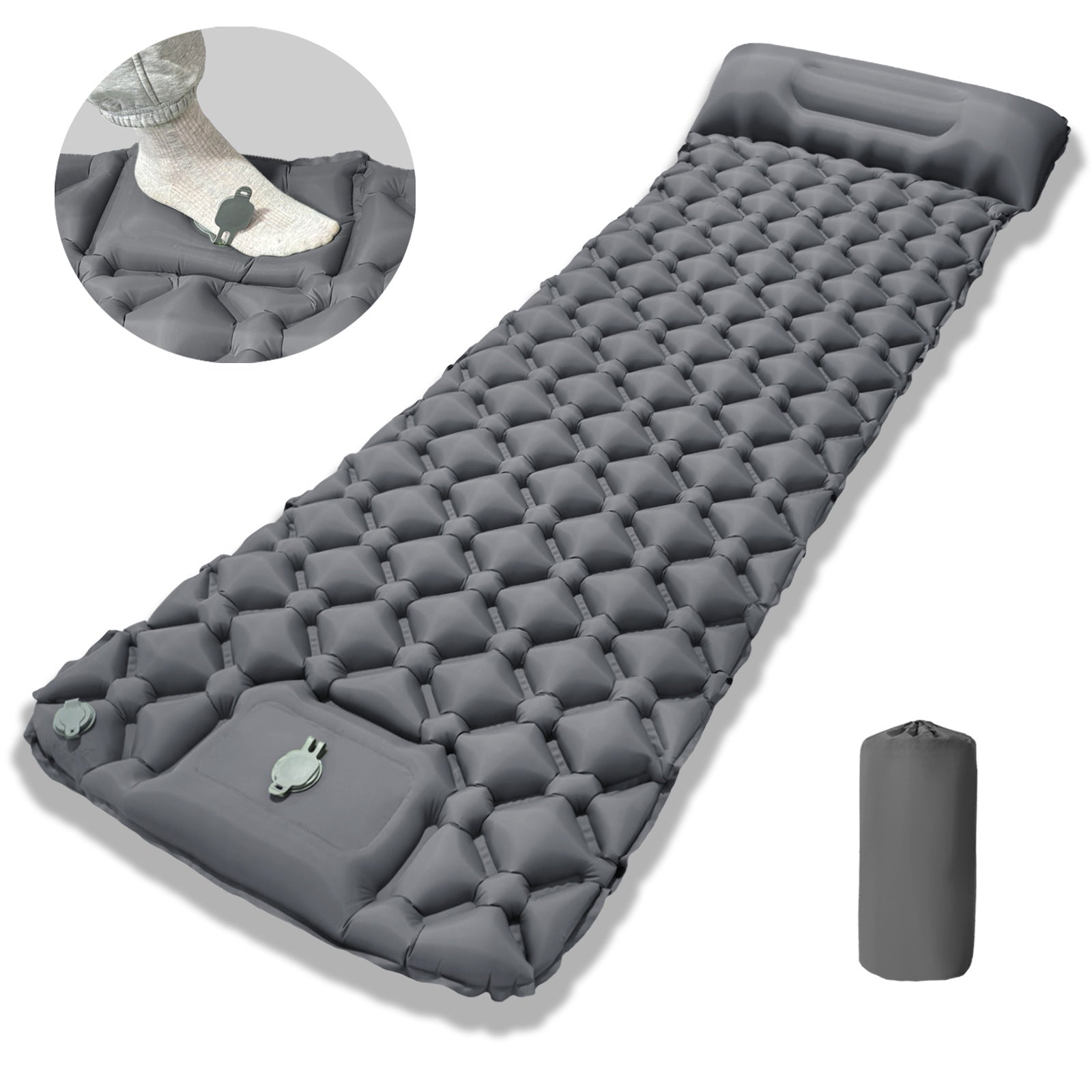 Inflatable Sleeping Mat for Outdoor Camping