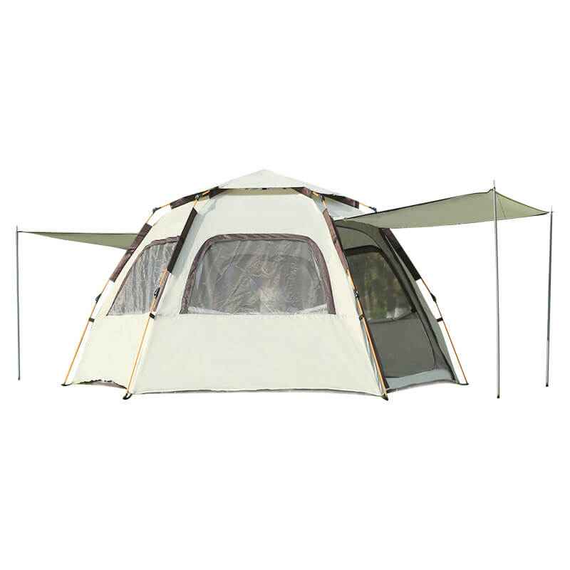 Instant Hexagonal Tent with Canopy Tarp