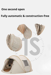 Instant Pop Up Camping Tent with Vestibule