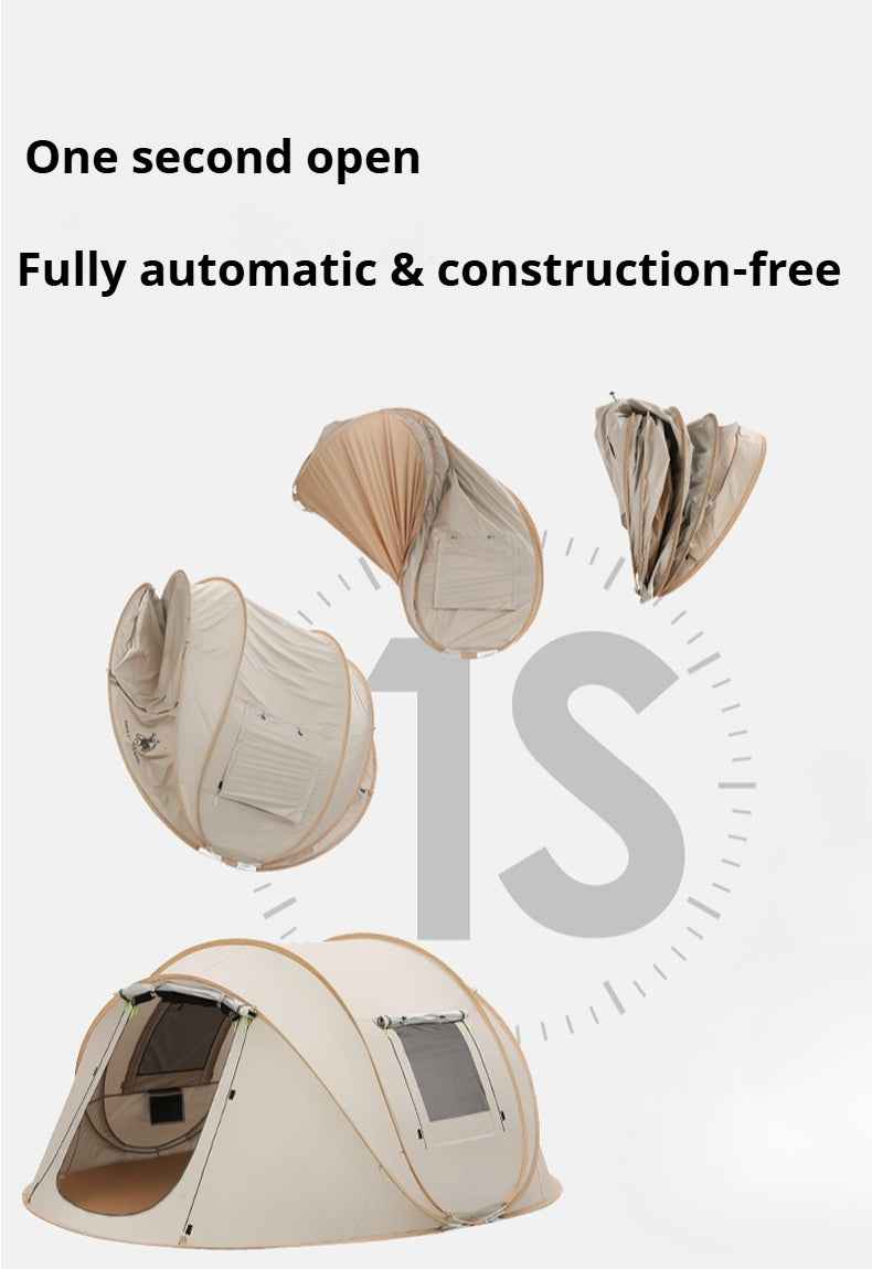 Instant Pop Up Camping Tent with Vestibule