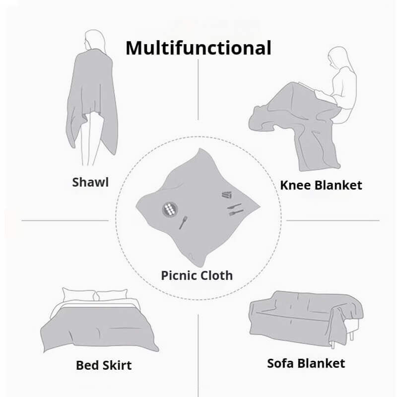Multifunctional Picnic Blanket