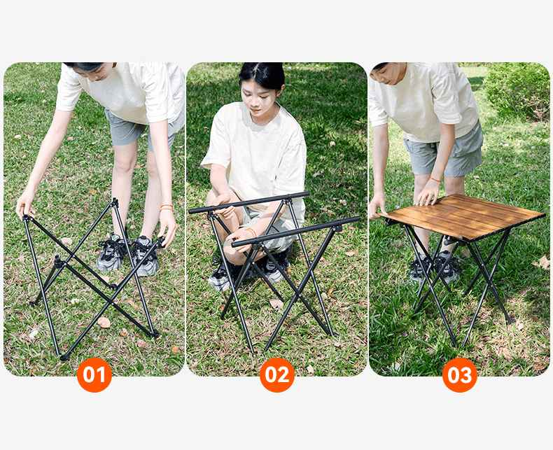 Outdoor Camping Folding Table (square)
