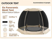 2-10 Person Pop Up Screen House Tent