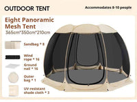2-10 Person Pop Up Screen House Tent