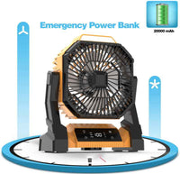 Rechargeable Camping Fan