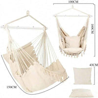 Y- STOP Hammock Chair Hanging Rope Swing