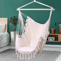 Y- STOP Hammock Chair Hanging Rope Swing